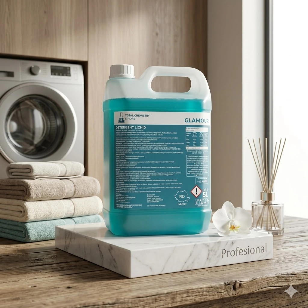 Pachet XXL Total Chemistry 15L detergent de rufe la canistră cu pahar gradat CADOU [2]