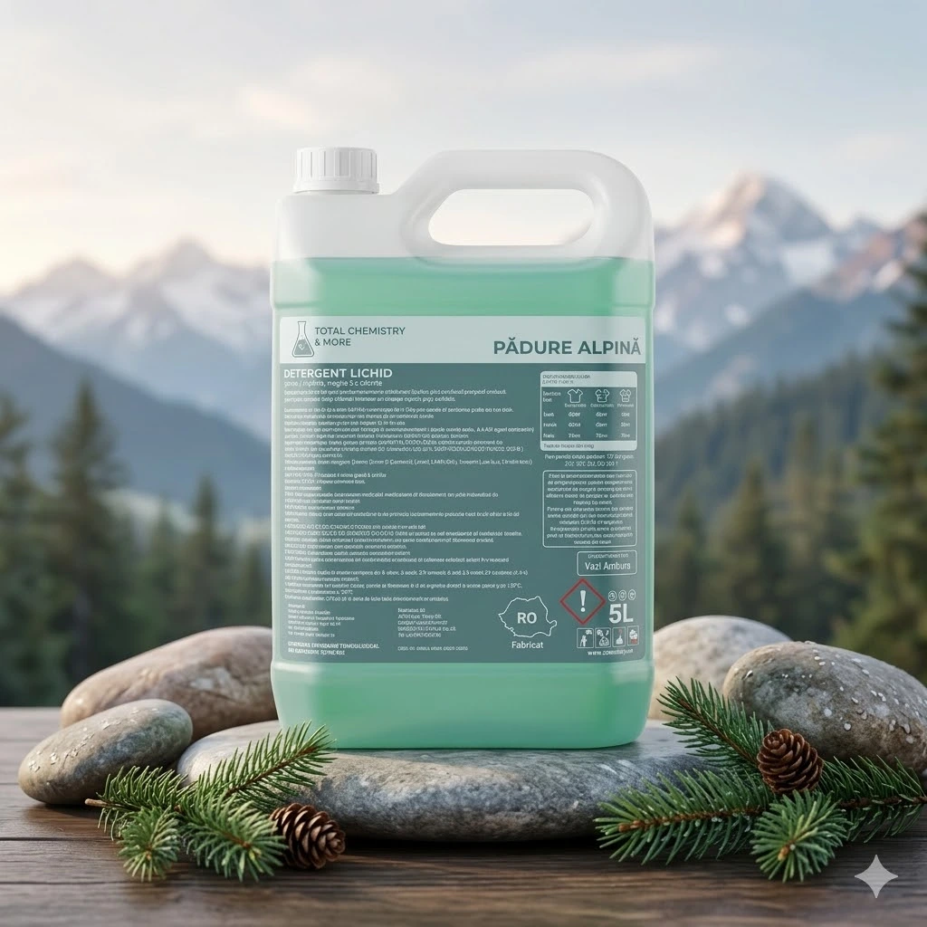 Pachet XXL Total Chemistry 15L detergent de rufe la canistră cu pahar gradat CADOU [7]