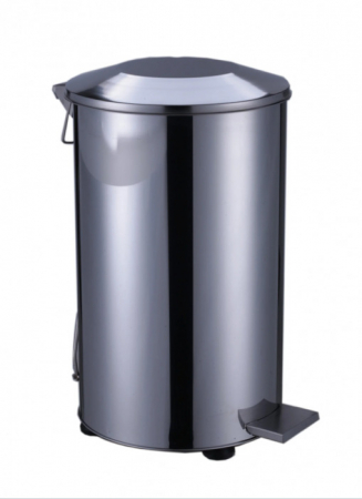 Cosuri Gunoi - Cos de gunoi din inox cu pedala industrial 50 L