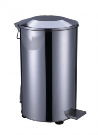 Cosuri Gunoi - Cos de gunoi din inox cu pedala industrial 90 L