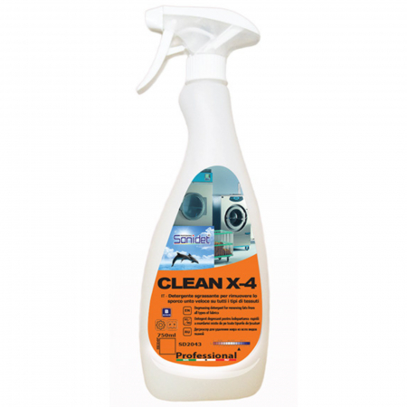 Reduceri - solutie pe baza de solventi si surfactanti non ionici, pentru pete, 750ml,Sanidet Clean X-4 Mixto