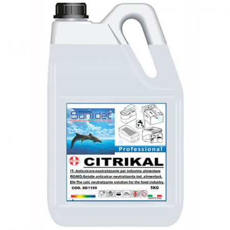 Degresant Universal - Sanidet Citrikal soluție clătire alcalină 5kg