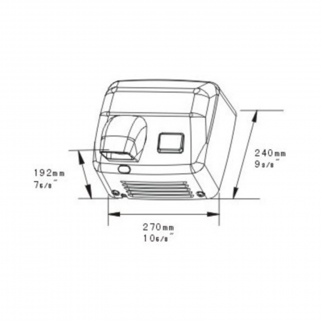 USCATOR DE MAINI INOX LIMPIO 2500W [1]