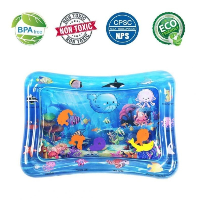 Saltea de Joacă cu Apă Tummy Time Ocean pentru Bebeluși [4]