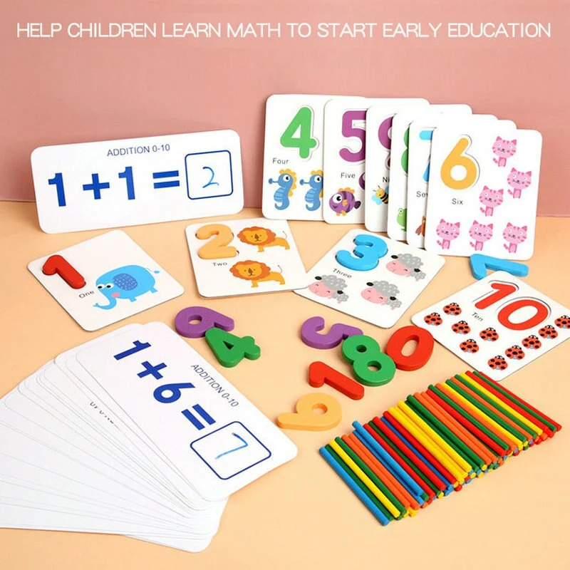 Set Educațional I Love Mathematics – Numărare, Adunare și Scădere [4]