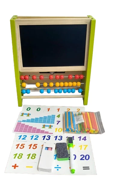 Calendar Educațional Montessori din Lemn cu Ceas și Anotimpuri în Limba Română [3]