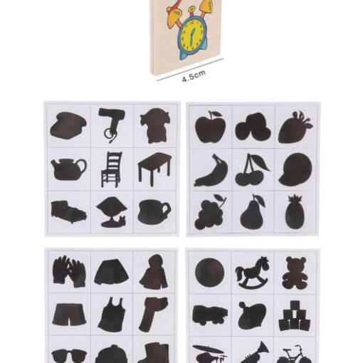 Joc de Memorie Shadow Paired – Asociere Imagini cu Umbre pentru Copii [3]