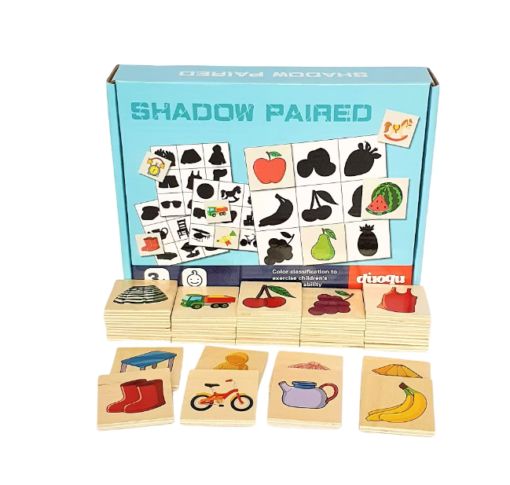Joc de Memorie Shadow Paired – Asociere Imagini cu Umbre pentru Copii [4]