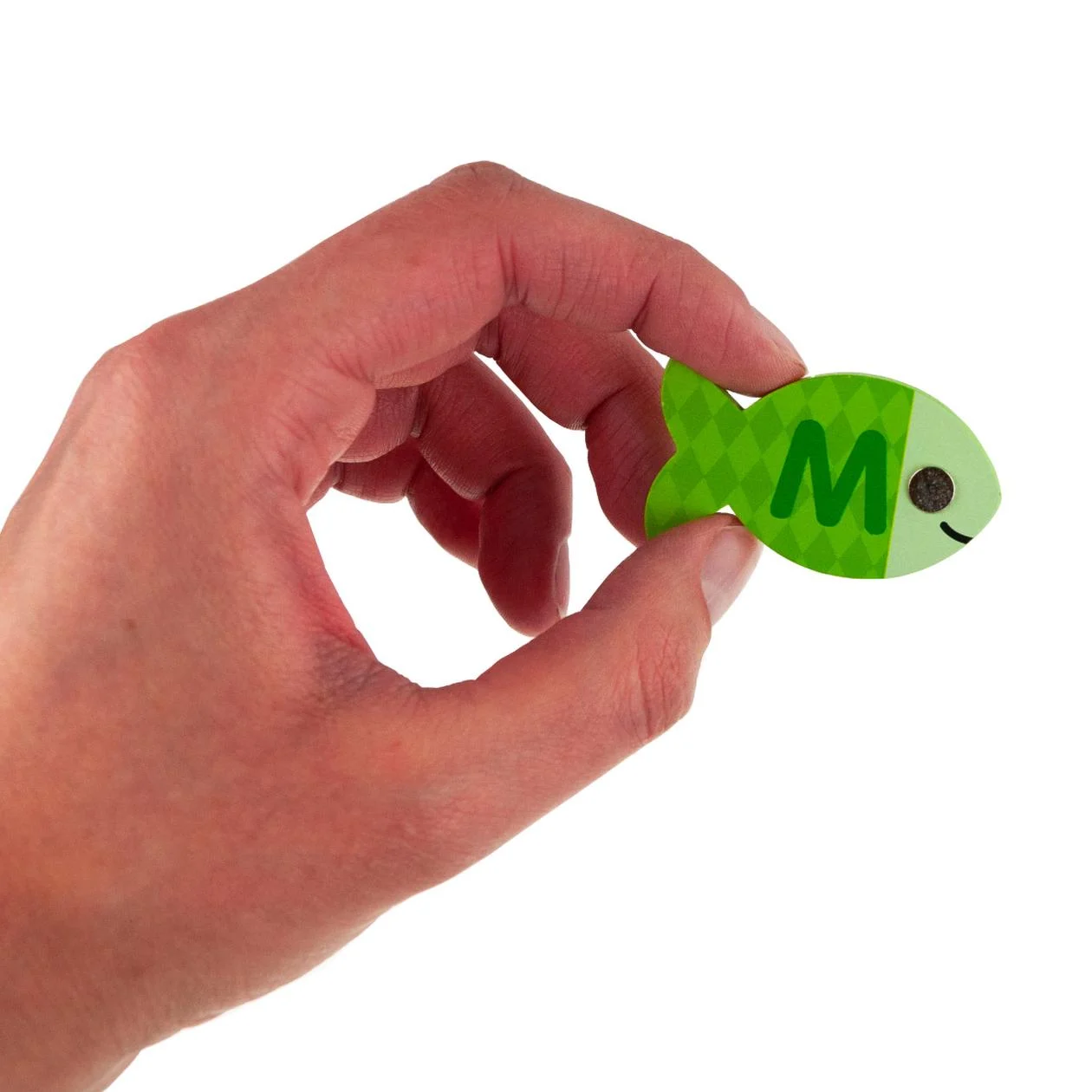 Puzzle din Lemn cu Alfabet, Cifre și Pescuit Magnetic [8]