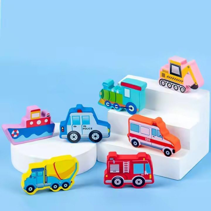 Joc Montessori Multifuncțional din Lemn 7 în 1 cu Puzzle și Pescuit Magnetic [11]