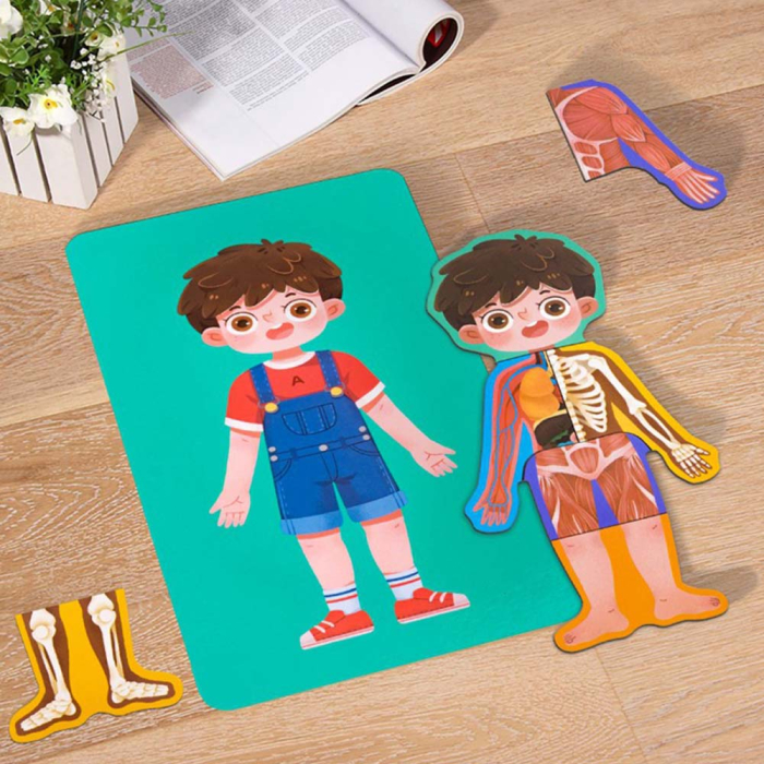 Puzzle Educativ Anatomia Corpului Uman pentru Copii 6+ [4]