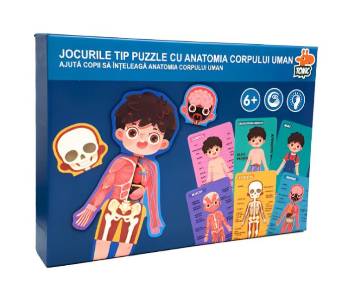 Puzzle Educativ Anatomia Corpului Uman pentru Copii 6+ [11]