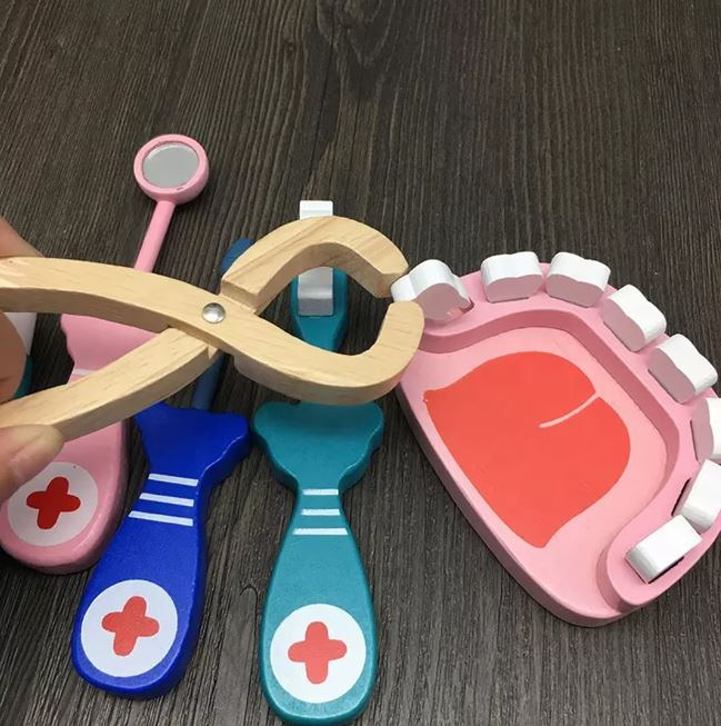 Trusă Doctor și Dentist pentru Copii cu Stetoscop și Accesorii Medicale [8]