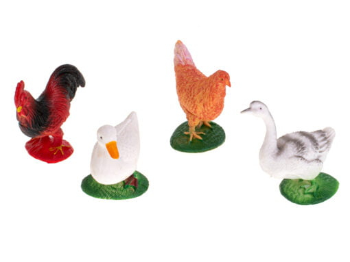 Set 12 Figurine Animale de la Fermă – Animale Domestice pentru Copii [8]