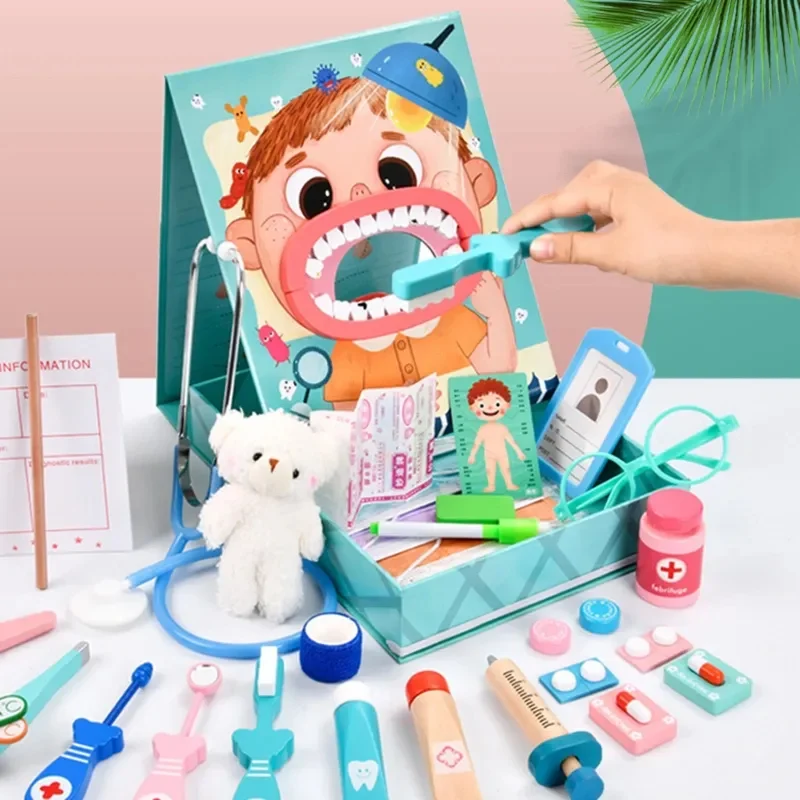 Trusă Dentist pentru Copii cu Cabinet Stomatologic și Accesorii Medicale [20]