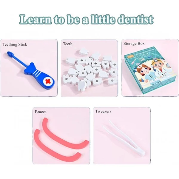 Trusă Dentist pentru Copii cu Cabinet Stomatologic și Accesorii Medicale [9]