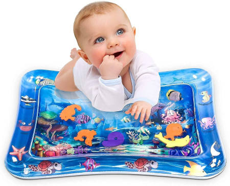 Saltea de Joacă cu Apă Tummy Time Ocean pentru Bebeluși [2]