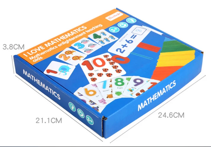 Set Educațional I Love Mathematics – Numărare, Adunare și Scădere [29]