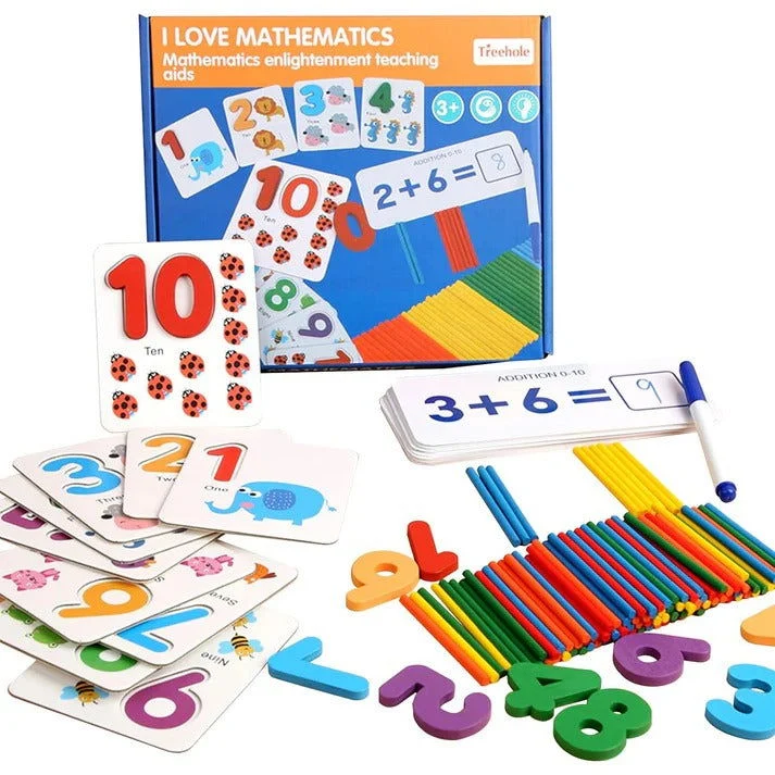 Set Educațional I Love Mathematics – Numărare, Adunare și Scădere [15]