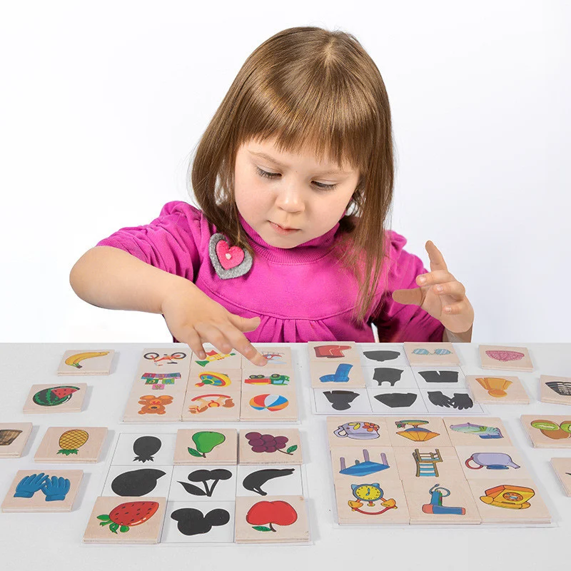 Joc de Memorie Shadow Paired – Asociere Imagini cu Umbre pentru Copii [9]