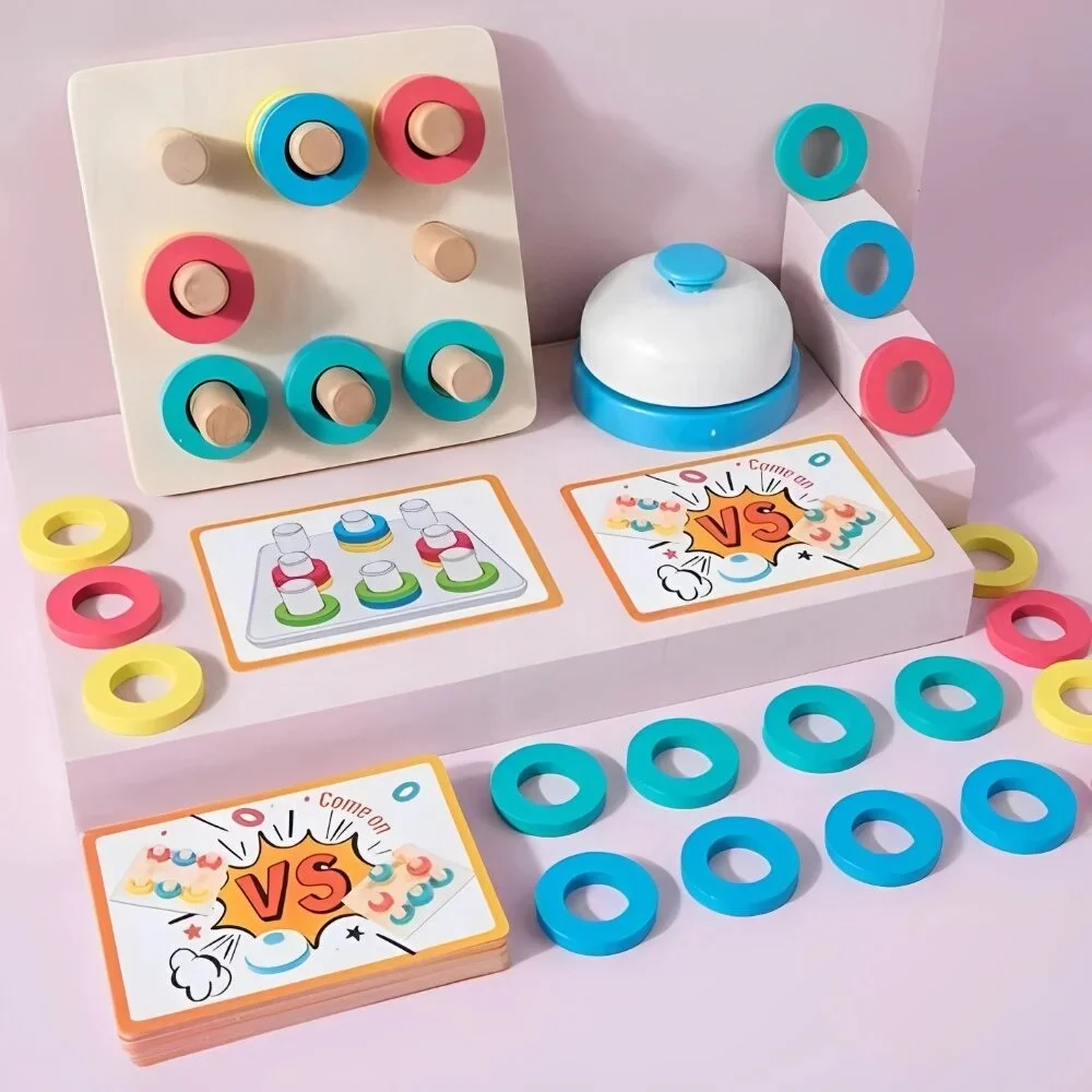 Joc de Rapiditate cu Sonerie Potrivește Culorile Color Matching pentru Copii [11]