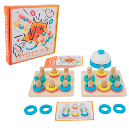 Jocuri Stem, de explorare - Joc de Rapiditate cu Sonerie Potrivește Culorile Color Matching pentru Copii