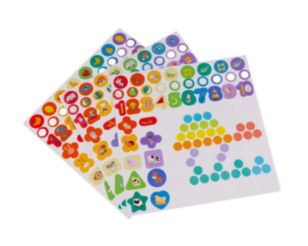 Joc Montessori 5 în 1 din Lemn pentru Matematică, Sortare și Pescuit Magnetic (1) [5]