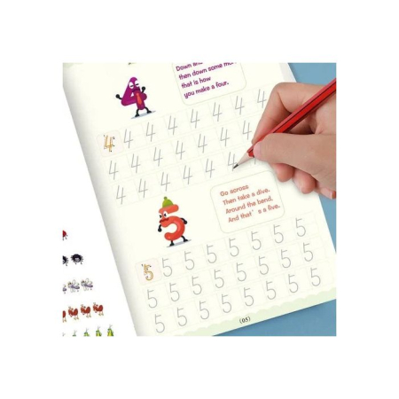 Set 4 Caiete Reutilizabile SANK Magic Practice Copybook cu Stilou și Rezerve [13]