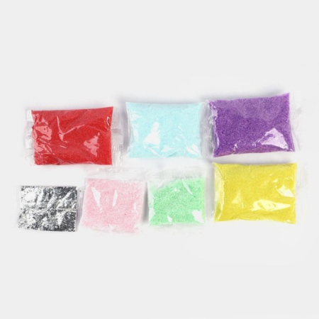 Set Creativ Sand Art cu Nisip Colorat, 6 Decorațiuni de Umplut, Unicorn și Forme de Poveste, 5+ Ani [10]