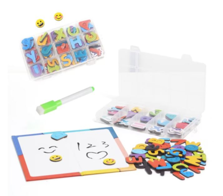Set Educativ cu Tablă și Litere Magnetice – Alfabet, Cuvinte și Scriere [3]