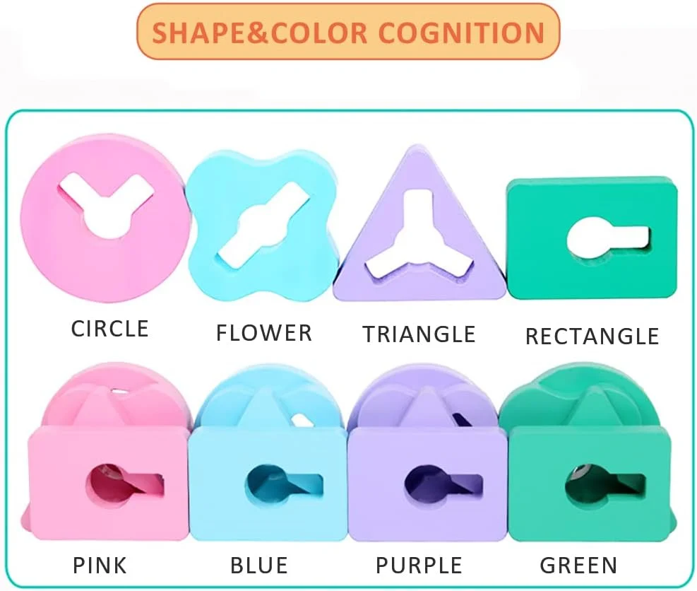 Joc Montessori 2 în 1 din Lemn cu Sortator Forme și Labirint cu Bile [1]