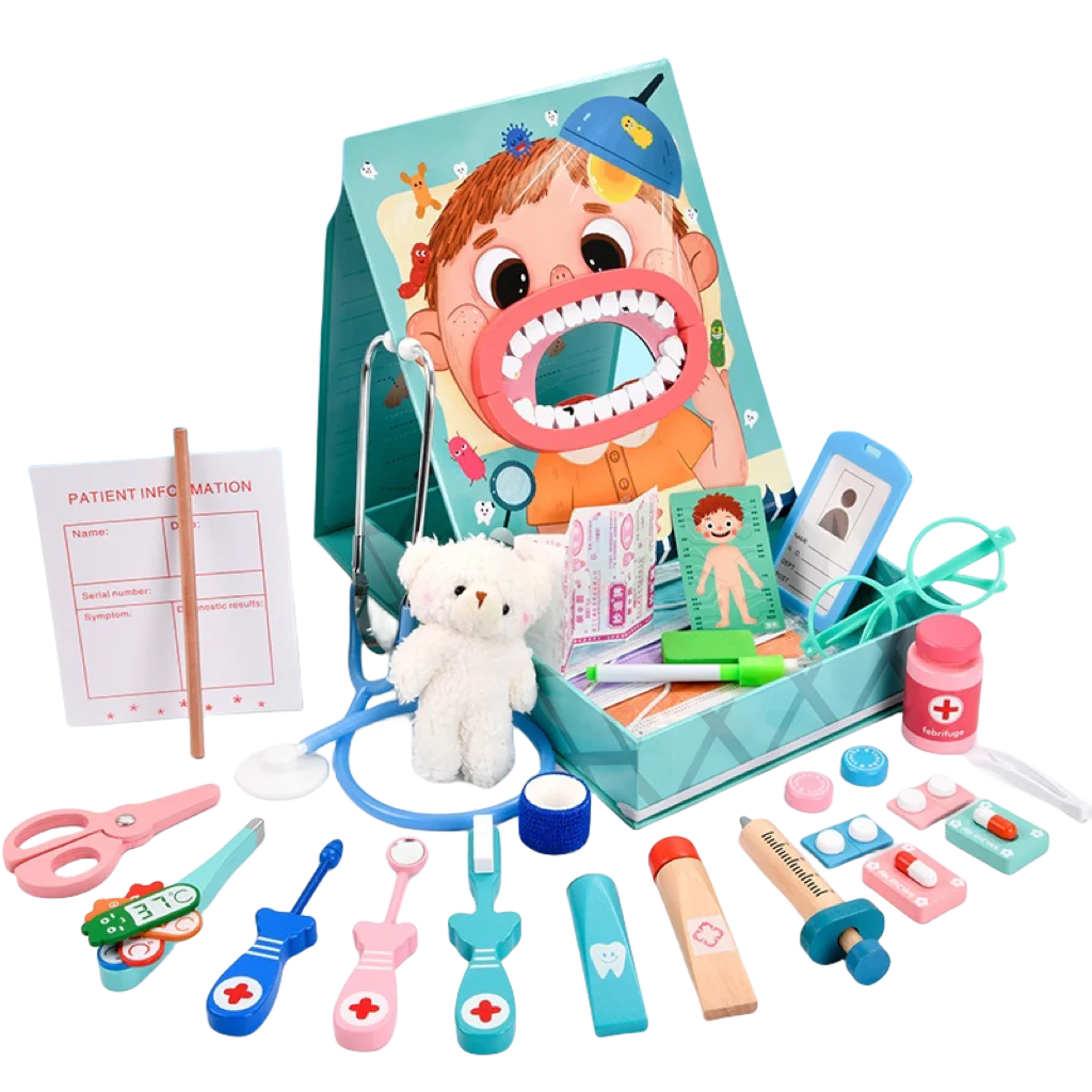 Trusă Dentist pentru Copii cu Cabinet Stomatologic și Accesorii Medicale [6]