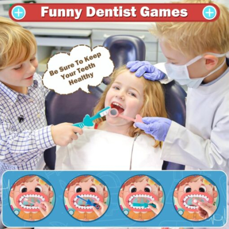 Trusă Dentist pentru Copii cu Cabinet Stomatologic și Accesorii Medicale [9]