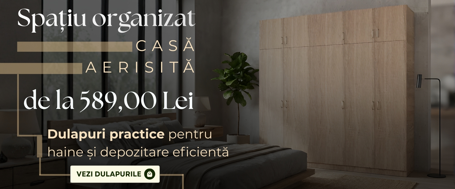 Dulapuri practice pentru haine și depozitare eficientă