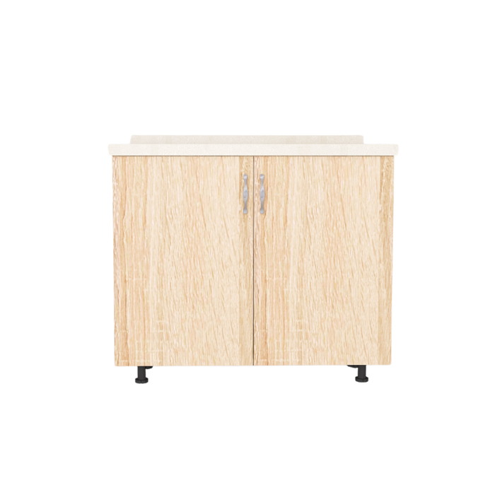 Corp Baza Bucatarie H90xA50xL60 cm, Culoare Sonoma, Picioare Reglabile [3]