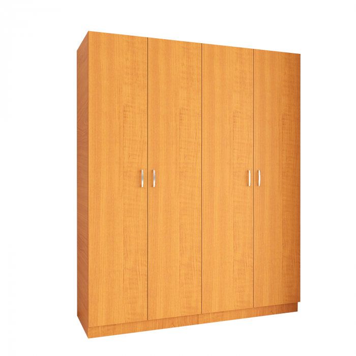 Dulap cu 4 rafturi H200 X L80 X A50cm, PAL 18mm, Culoare Cires [3]