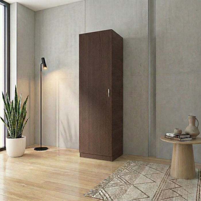 Dulap cu o usa , H197 x L45 x A50 cm, PAL 18mm, Culoare Wenge [2]