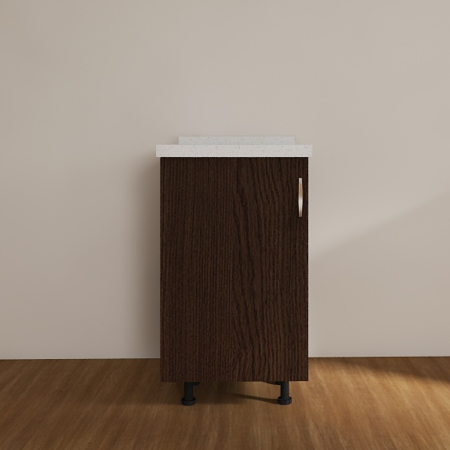 Corp inferior bucatarie 40cm, PAL 18mm, Blat 2.8cm, Culoare Wenge [1]