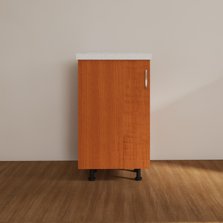 Corp Inferior Bucatarie L40 x A50 x H90cm, PAL 18mm, Blat 2.8cm, Culoare Cires [1]