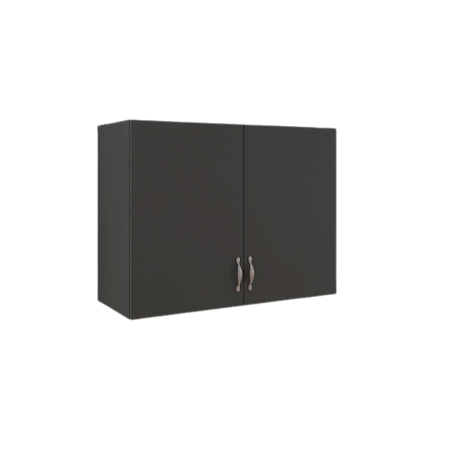 Corpuri Bucatarie Modulare - Corp Suspendat L80 x A35 x H60 cm, Culoare Gri Antracit, Pal 18mm