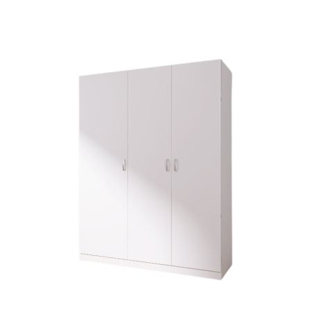 Dulap 3 usi L120 x A50 x H200cm, Culoare  Alb, Pal 18mm [1]