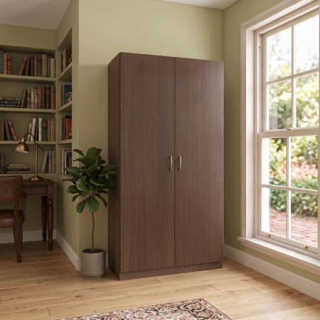 Dulapuri - Dulap cu 4 rafturi H200 X L100 X A50cm, PAL 18mm, Culoare WENGE