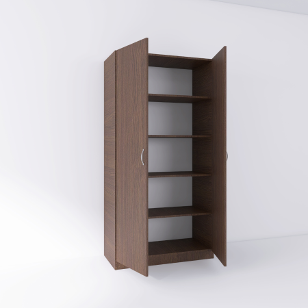 Dulap cu 4 rafturi H200 X L100 X A50cm, PAL 18mm, Culoare WENGE [2]