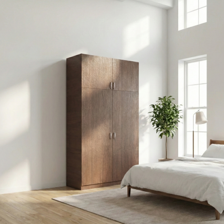 Dulap cu 2 usi - Dulap Dormitor Wenge, H240 X L80 X A50cm, Material Pal18mm