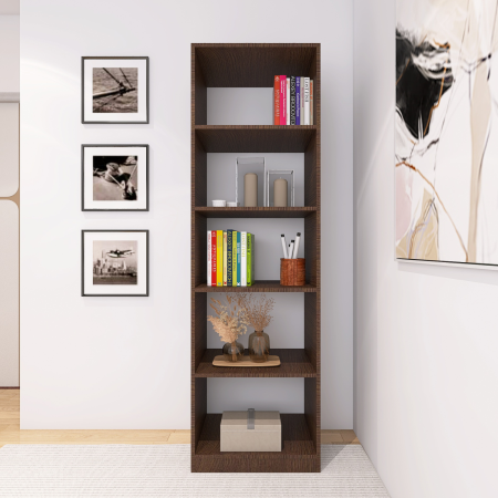 Etajera Multifunctionala, H200 x A30 x L40 cm, Culoare WENGE, Pal 18mm [1]