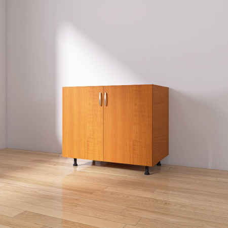 Corpuri Bucatarie Modulare - Masca Chiuveta L80xH90xA50cm, Culoare Cires, Material PAL 18mm