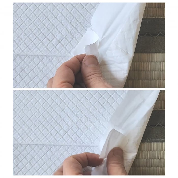 Protectii pat (aleze) Davas, 60x60 cm, 240 buc, gama premium 5 straturi [5]