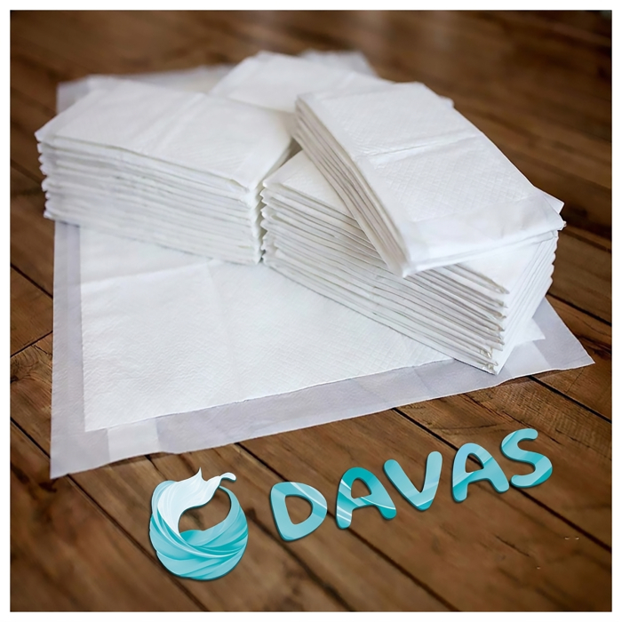 Covoras absorbant Davas, 60x60 cm, 20 buc, pentru caini, pisici, animale companie [5]