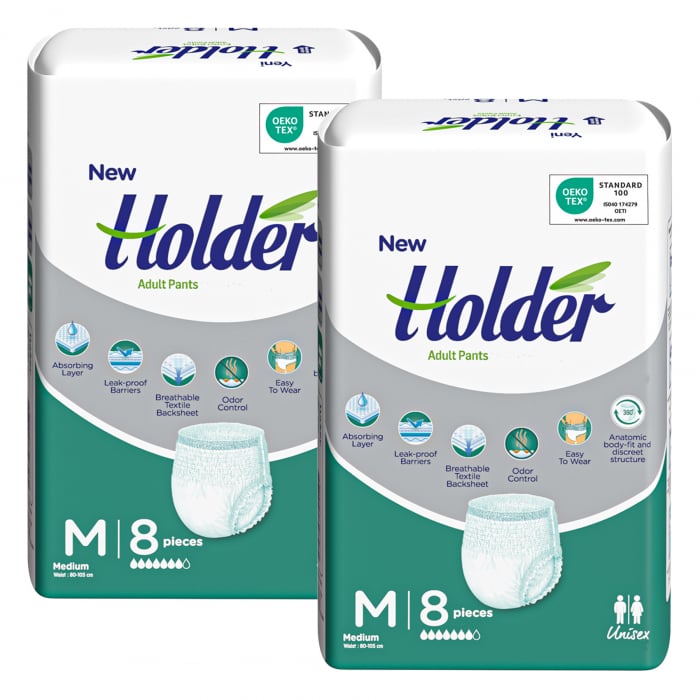 Scutece chilot Holder, adulti marimea M, talie 80-105 cm, 16 buc [1]