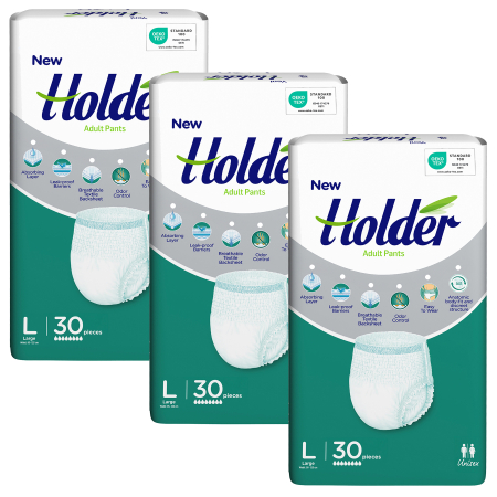 Scutece adulti, tip chilot, marca Holder, 90 buc. [4]